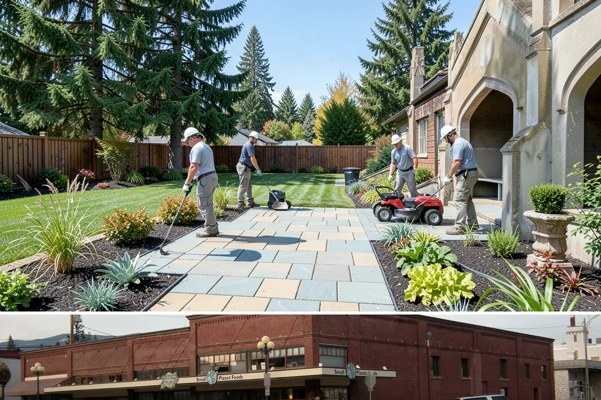 Composite Fence Installation in Sedro-Woolley, Skagit County, WA - Composite performs well year-round, though drier spring-to-fall weeks help footings cure before the panels go up.