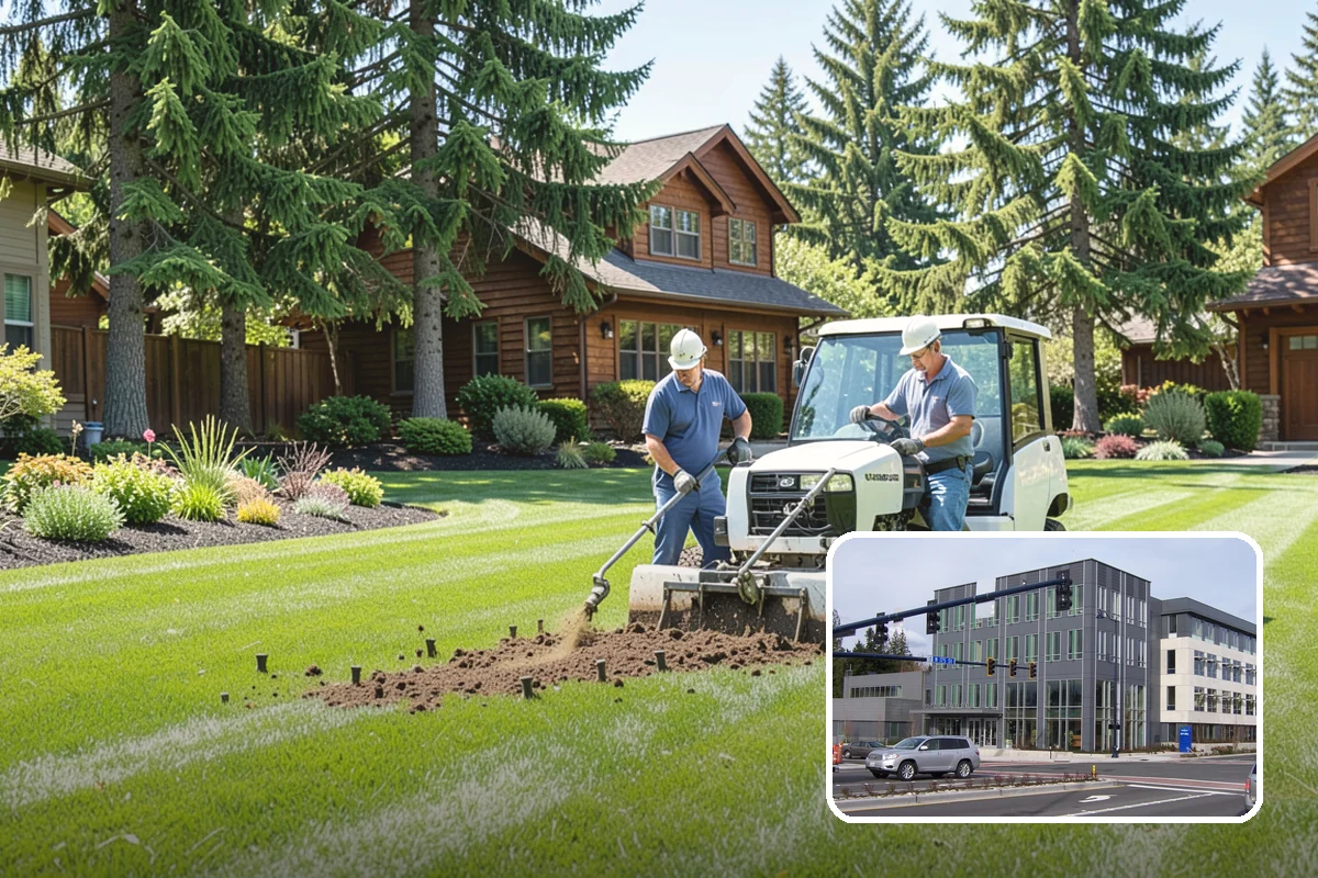 Composite Fence Installation in Shoreline, King County, WA - Resists rot, moss, and moisture without sealing