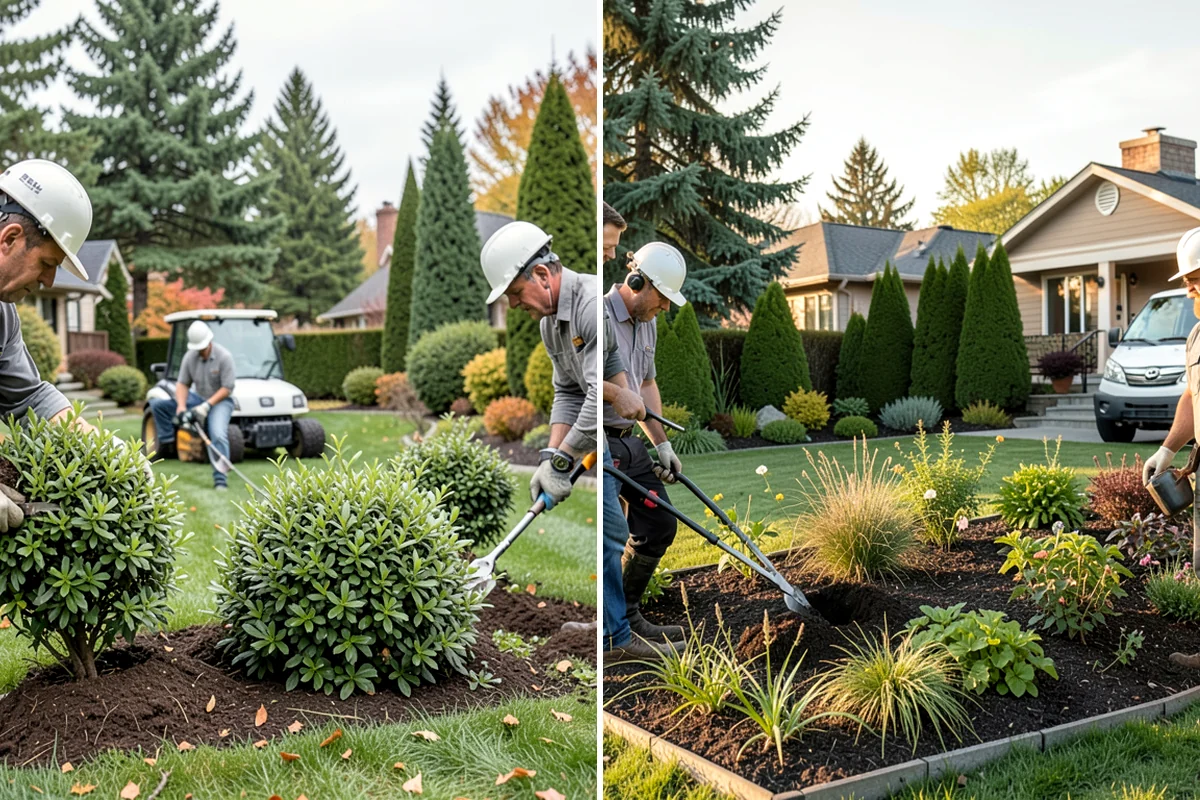 Composite Fence Installation in Snoqualmie, King County, WA - Review board style, color, and layout on site