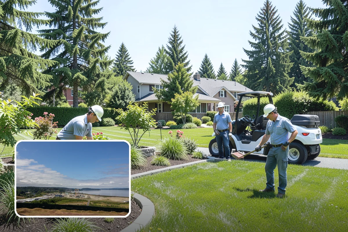 Composite Fence Installation in University Place, Pierce County, WA - Resists rot, moss, and moisture without sealing