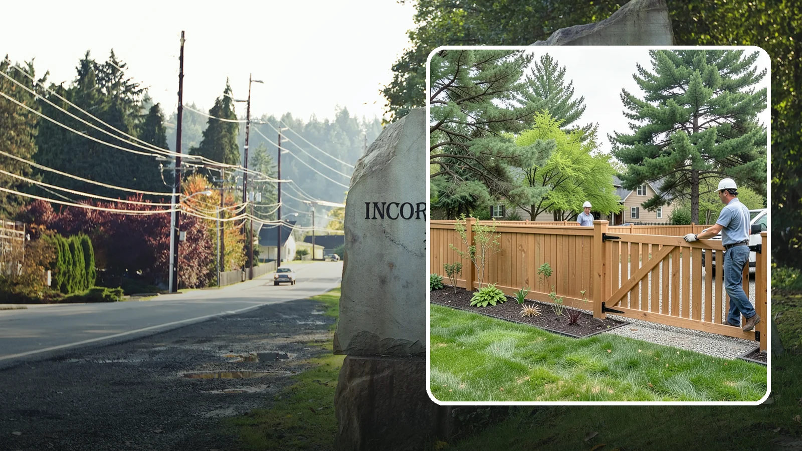 Composite Fence Installation in Wilkeson, Pierce County, WA - We build modern composite fences that pair the warmth of wood with rot-proof durability made for wet Northwest conditions.