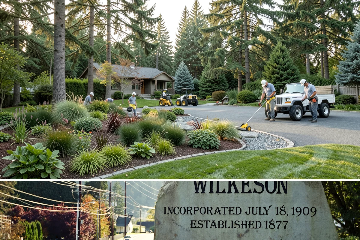 Composite Fence Installation in Wilkeson, Pierce County, WA - Composite performs well year-round, though drier spring-to-fall weeks help footings cure before the panels go up.