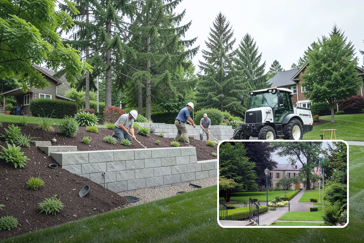 Composite Fence Installation in Woodinville, King County, WA - Resists rot, moss, and moisture without sealing