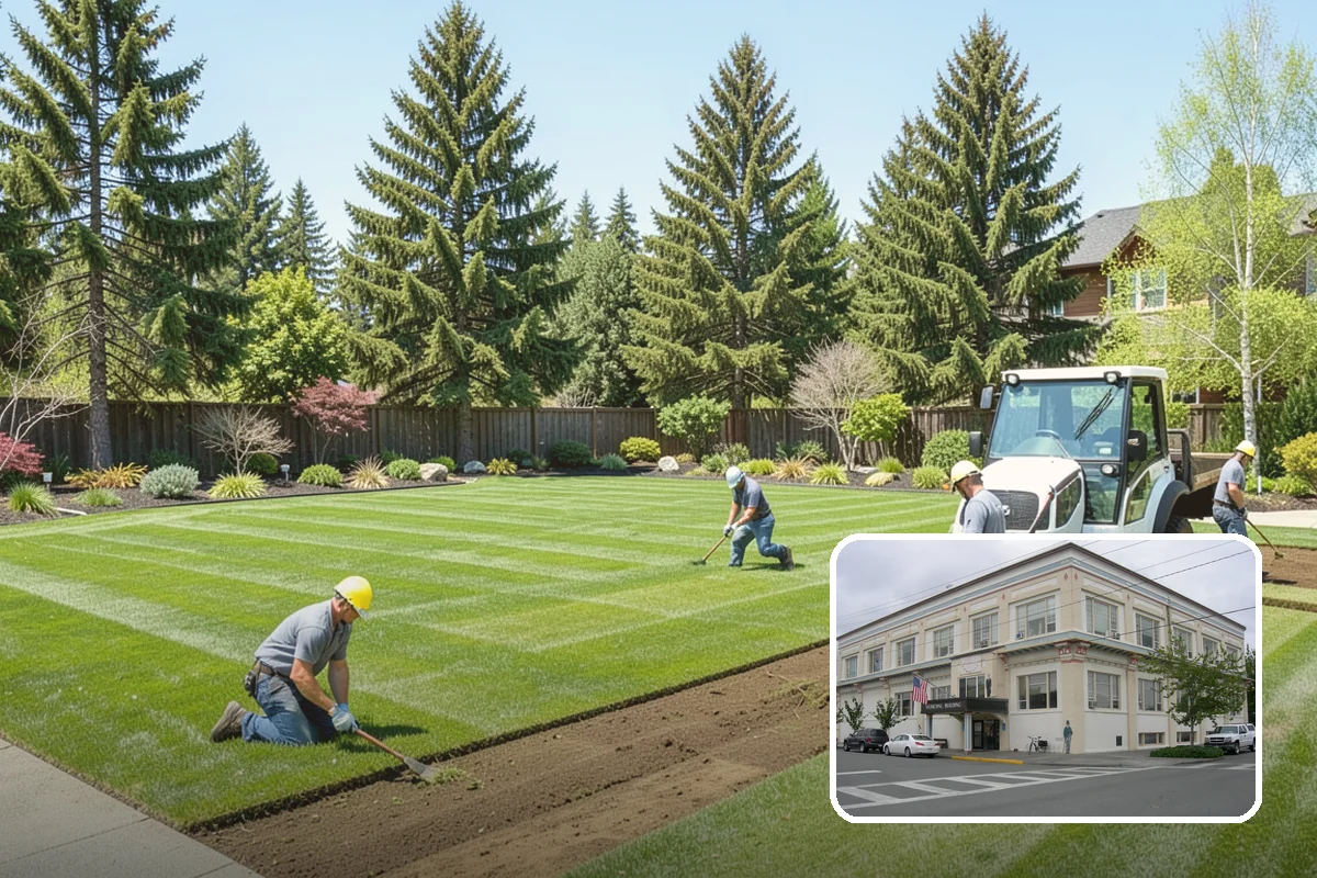 Compost Application in Anacortes, Skagit County, WA - Builds healthy, living soil