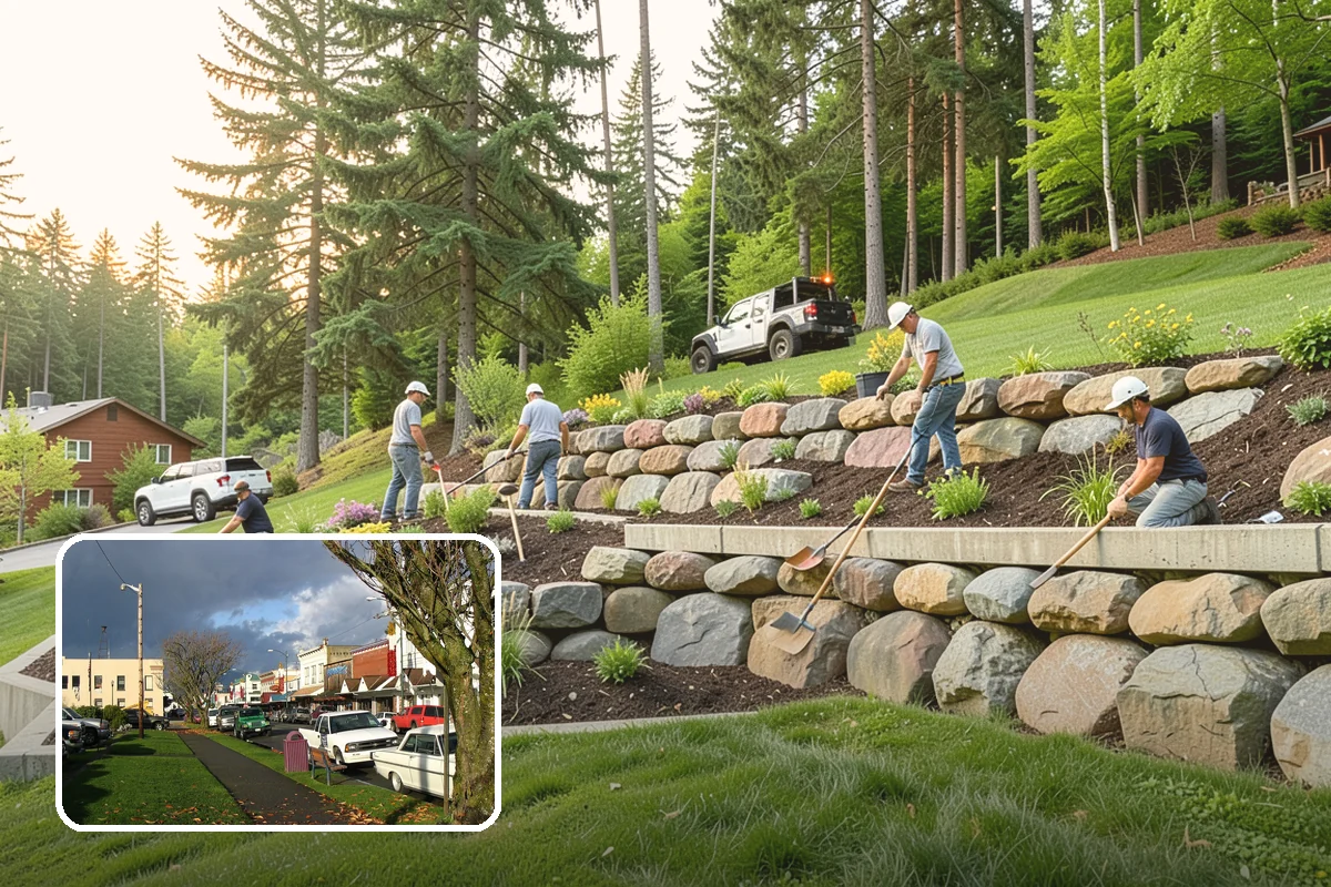 Compost Application in Arlington, Snohomish County, WA - Builds healthy, living soil
