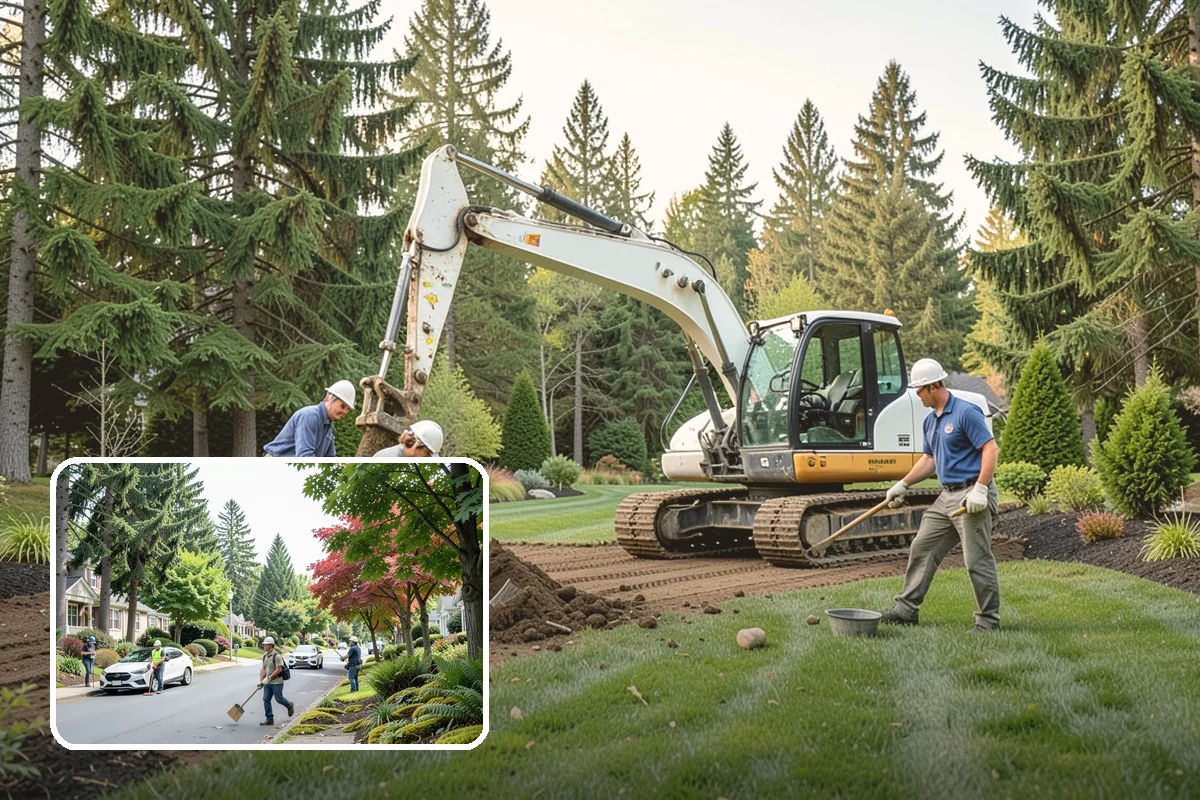 Compost Application in Beaux Arts Village, King County, WA - Builds healthy, living soil