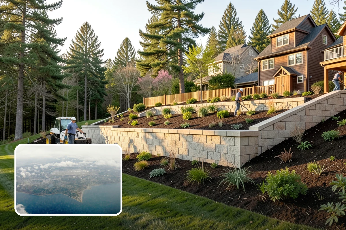 Compost Application in Burien, King County, WA - Builds healthy, living soil