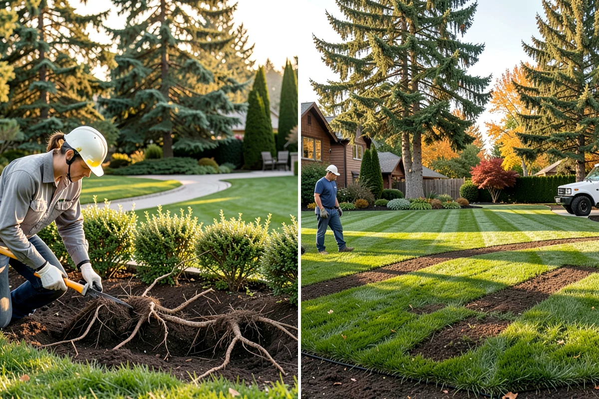 Compost Application in Concrete, Skagit County, WA - Assess soil and coverage area