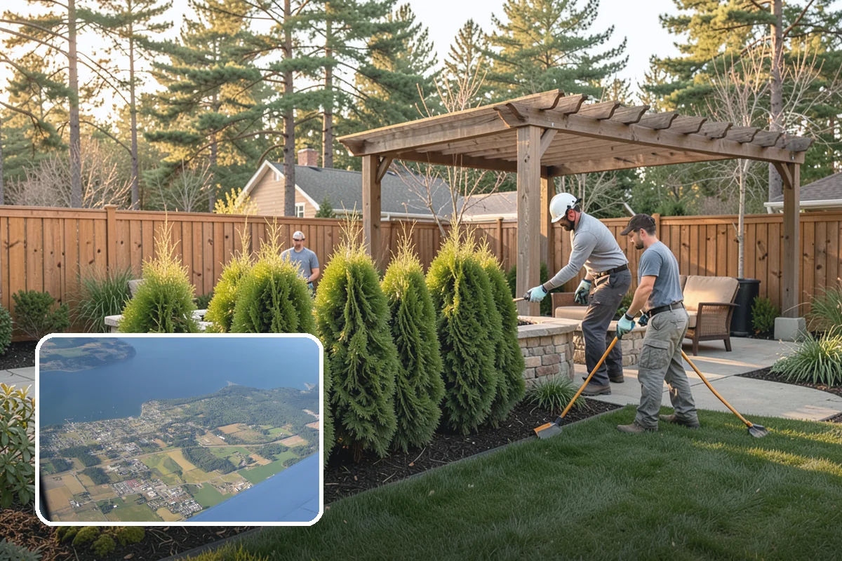 Compost Application in Coupeville, Island County, WA - Builds healthy, living soil