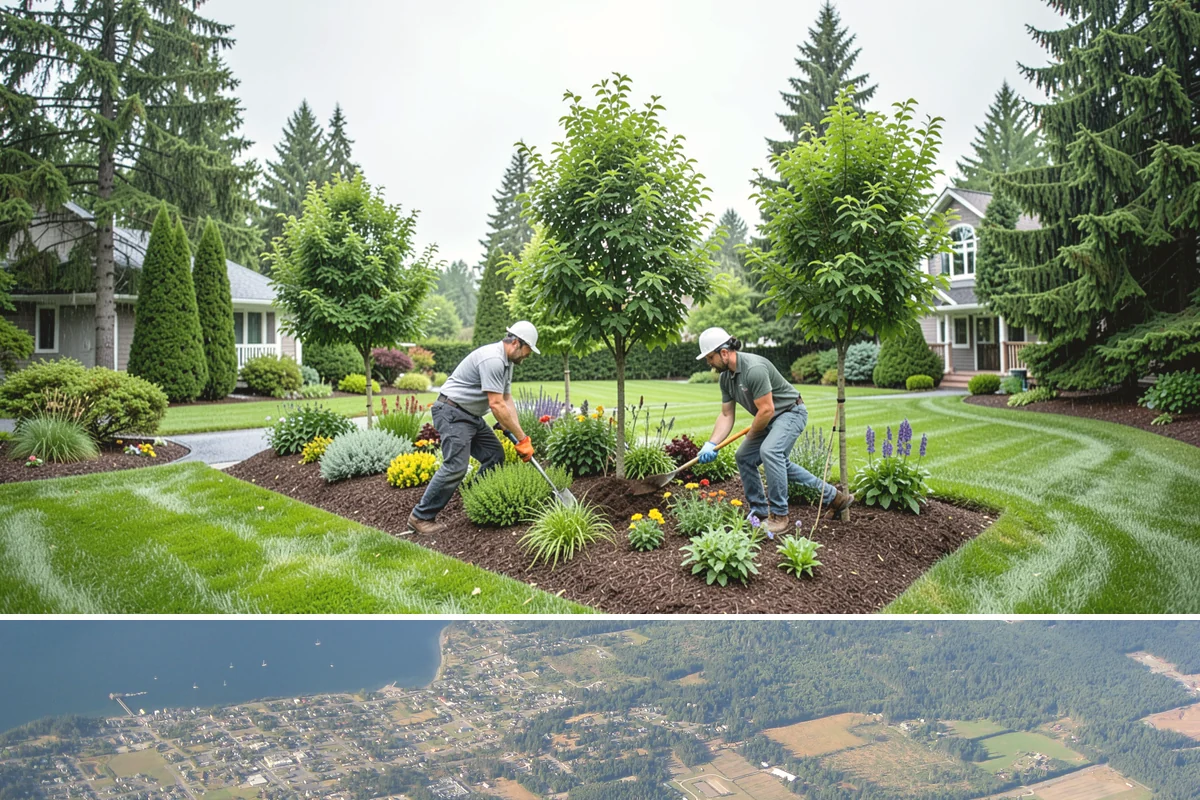 Compost Application in Coupeville, Island County, WA - Best applied in spring or fall