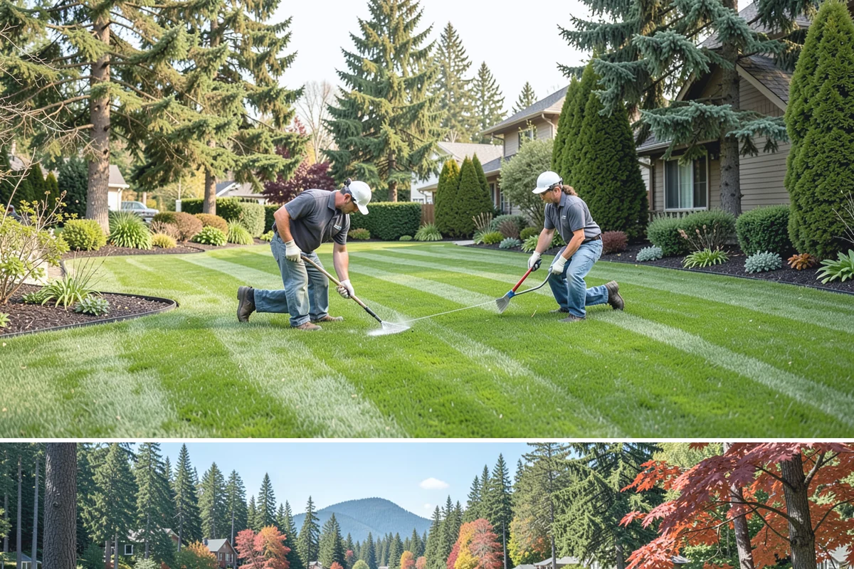 Compost Application in Covington, King County, WA - Best applied in spring or fall