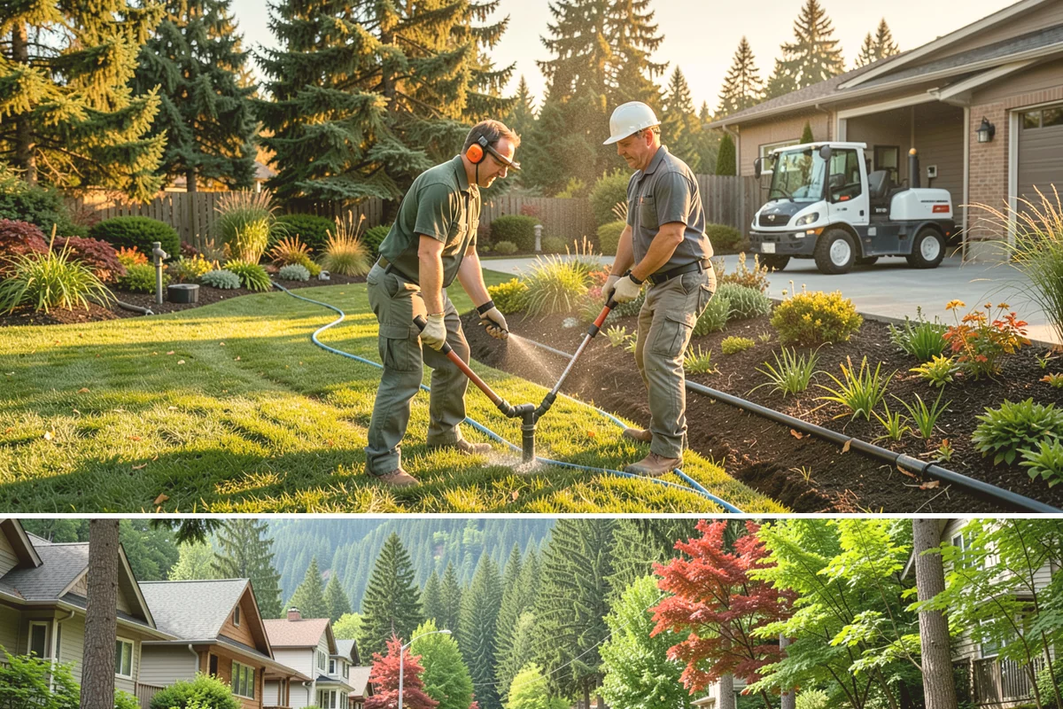 Compost Application in Darrington, Snohomish County, WA - Best applied in spring or fall
