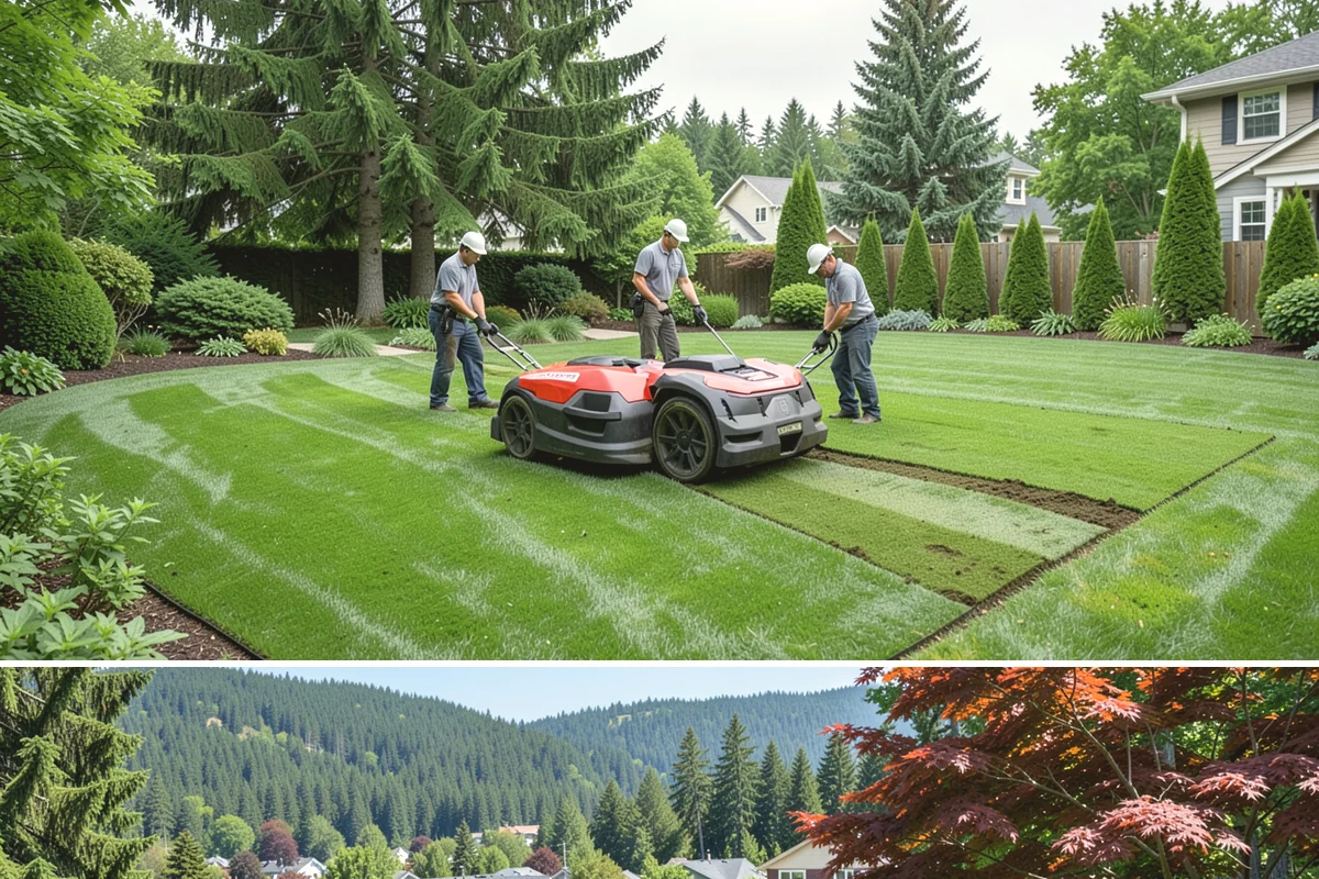 Compost Application in Index, Snohomish County, WA - Best applied in spring or fall