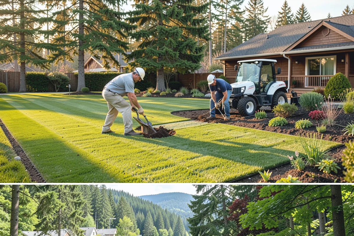 Compost Application in Lake Forest Park, King County, WA - Best applied in spring or fall