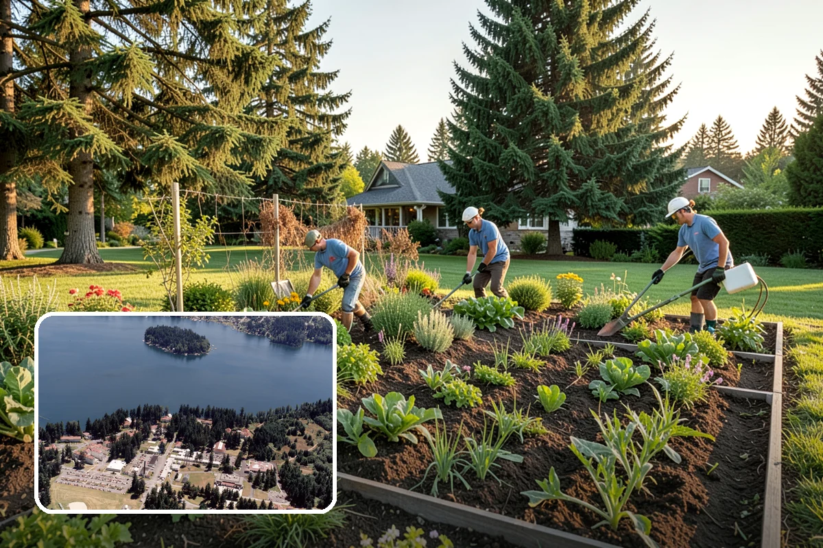 Compost Application in Lakewood, Pierce County, WA - Builds healthy, living soil