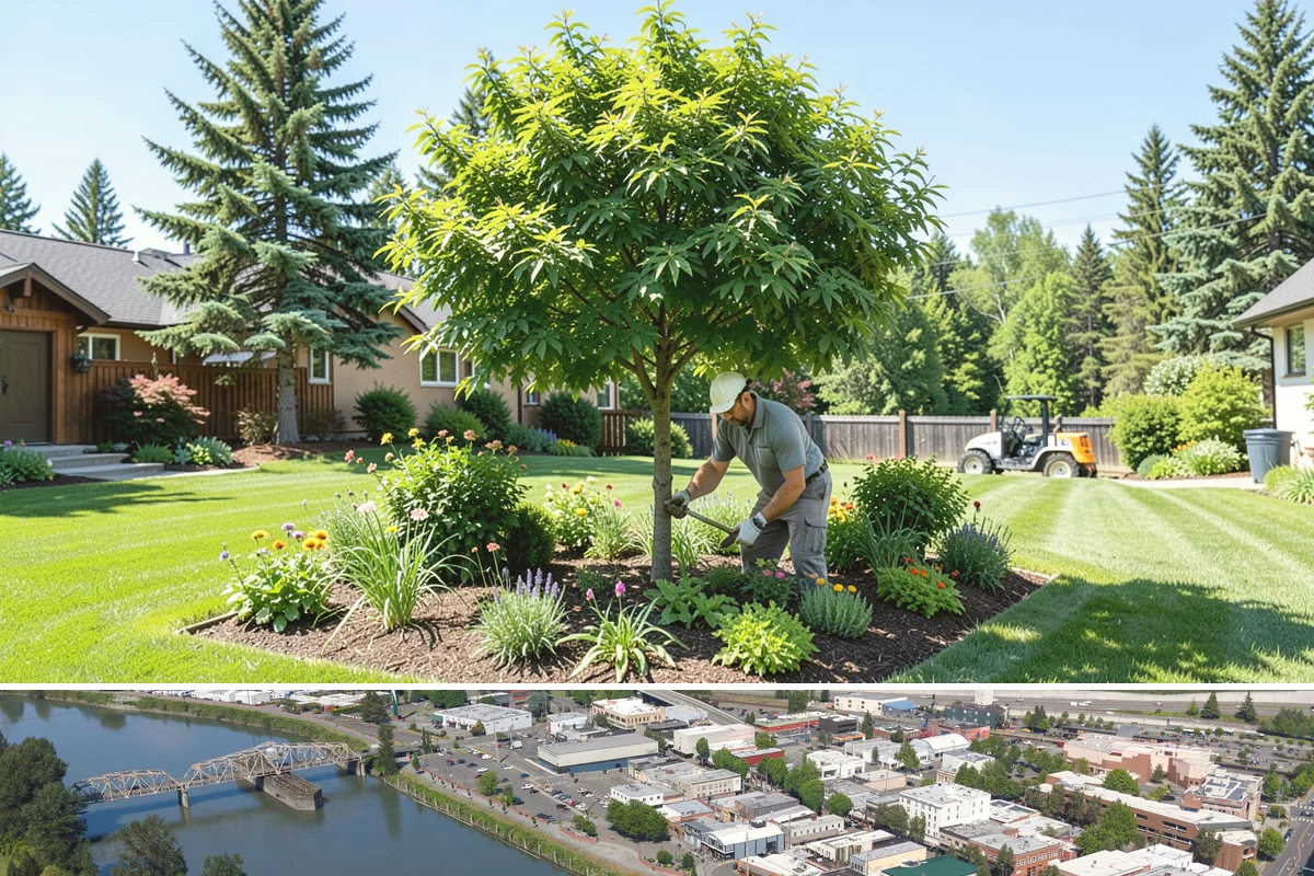 Compost Application in Mount Vernon, Skagit County, WA - Best applied in spring or fall