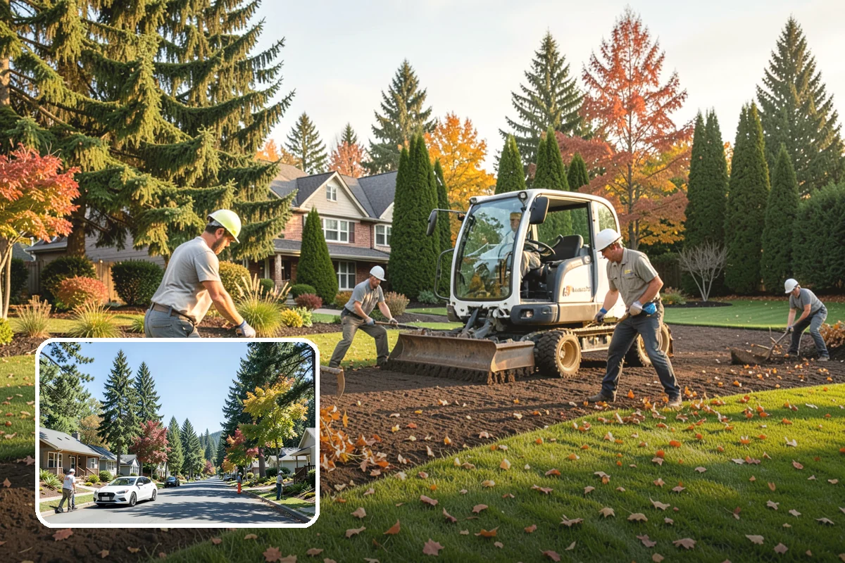 Compost Application in Orting, Pierce County, WA - Builds healthy, living soil