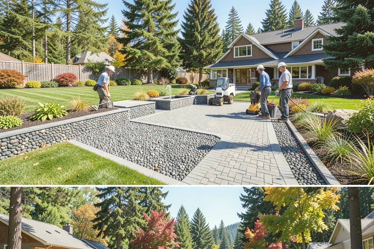 Compost Application in Orting, Pierce County, WA - Best applied in spring or fall