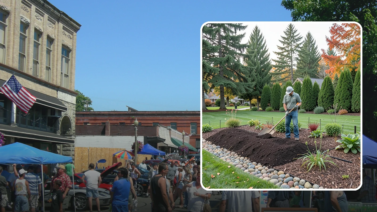 Compost Application in Snohomish, Snohomish County, WA - Nutrient-rich compost spread over beds and lawns to build healthy soil and feed plants naturally.