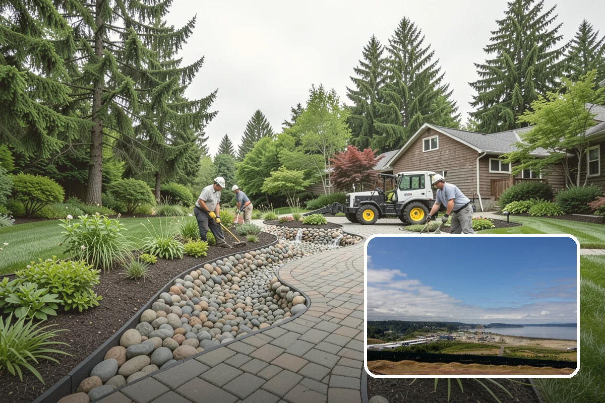 Compost Application in University Place, Pierce County, WA - Builds healthy, living soil