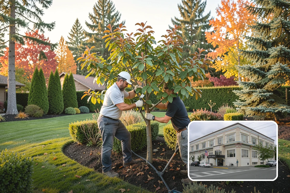 Compost Installation in Anacortes, Skagit County, WA - Enriches soil with organic matter and slow-release nutrients