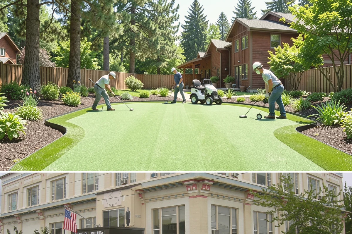 Compost Installation in Anacortes, Skagit County, WA - Apply in early spring to fuel the growing season or in fall to let nutrients work into the soil over winter, matching the PNW's...