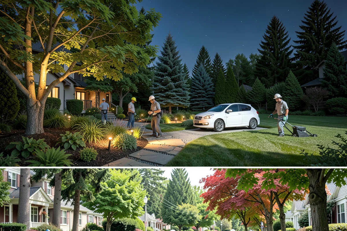 Compost Installation in Beaux Arts Village, King County, WA - Apply in early spring to fuel the growing season or in fall to let nutrients work into the soil over winter, matching the PNW's...
