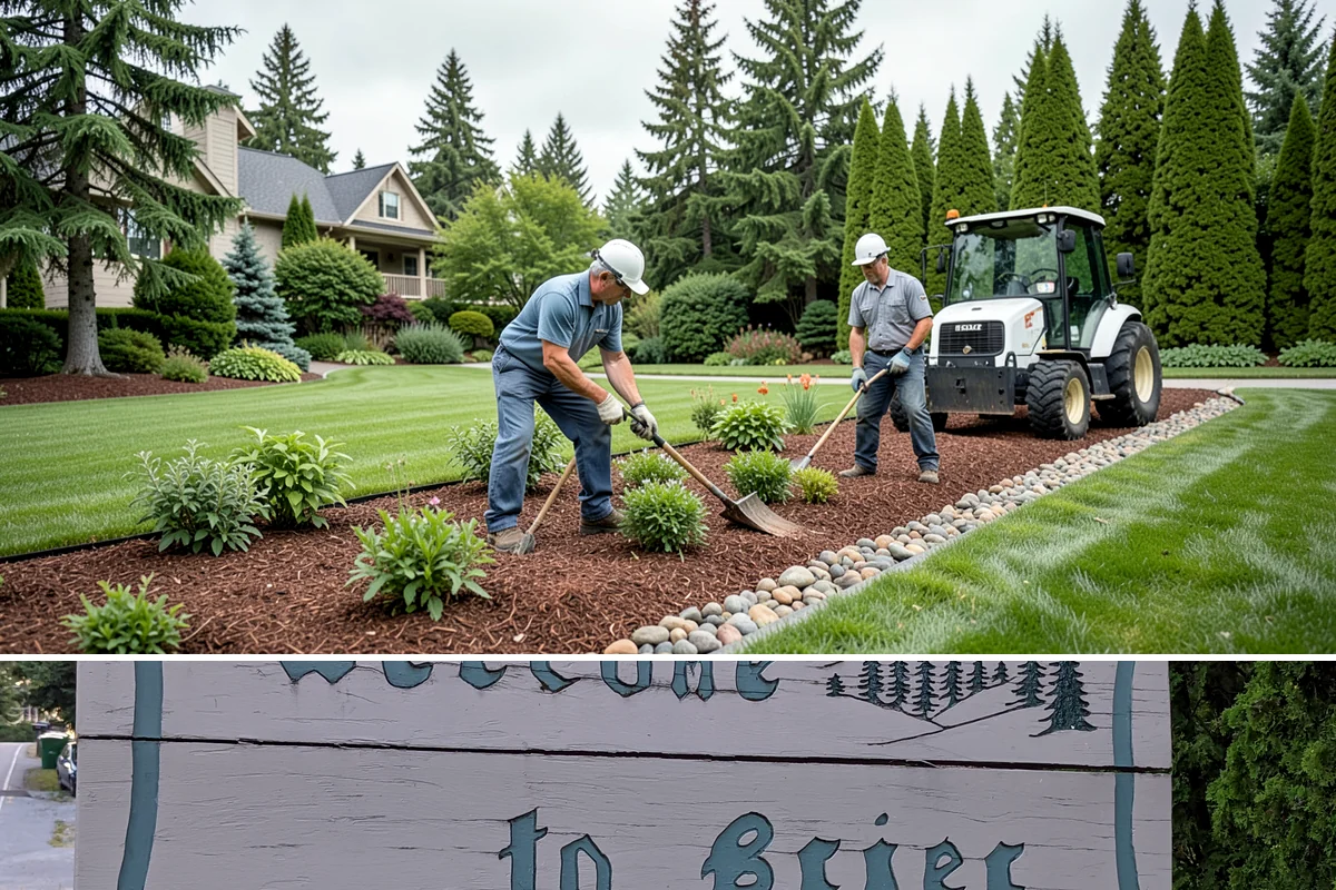 Compost Installation in Brier, Snohomish County, WA - Apply in early spring to fuel the growing season or in fall to let nutrients work into the soil over winter, matching the PNW's...