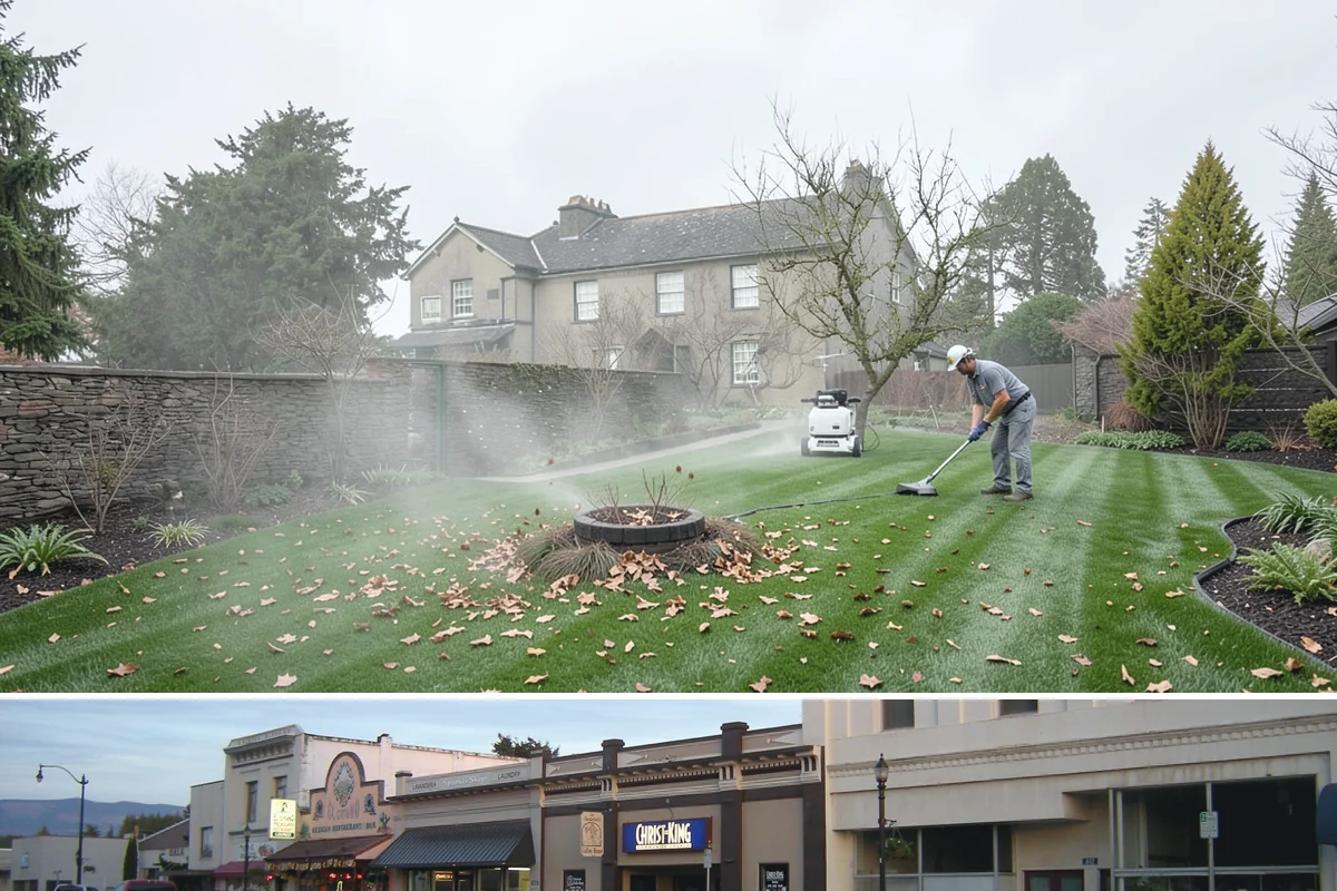 Compost Installation in Burlington, Skagit County, WA - Apply in early spring to fuel the growing season or in fall to let nutrients work into the soil over winter, matching the PNW's...