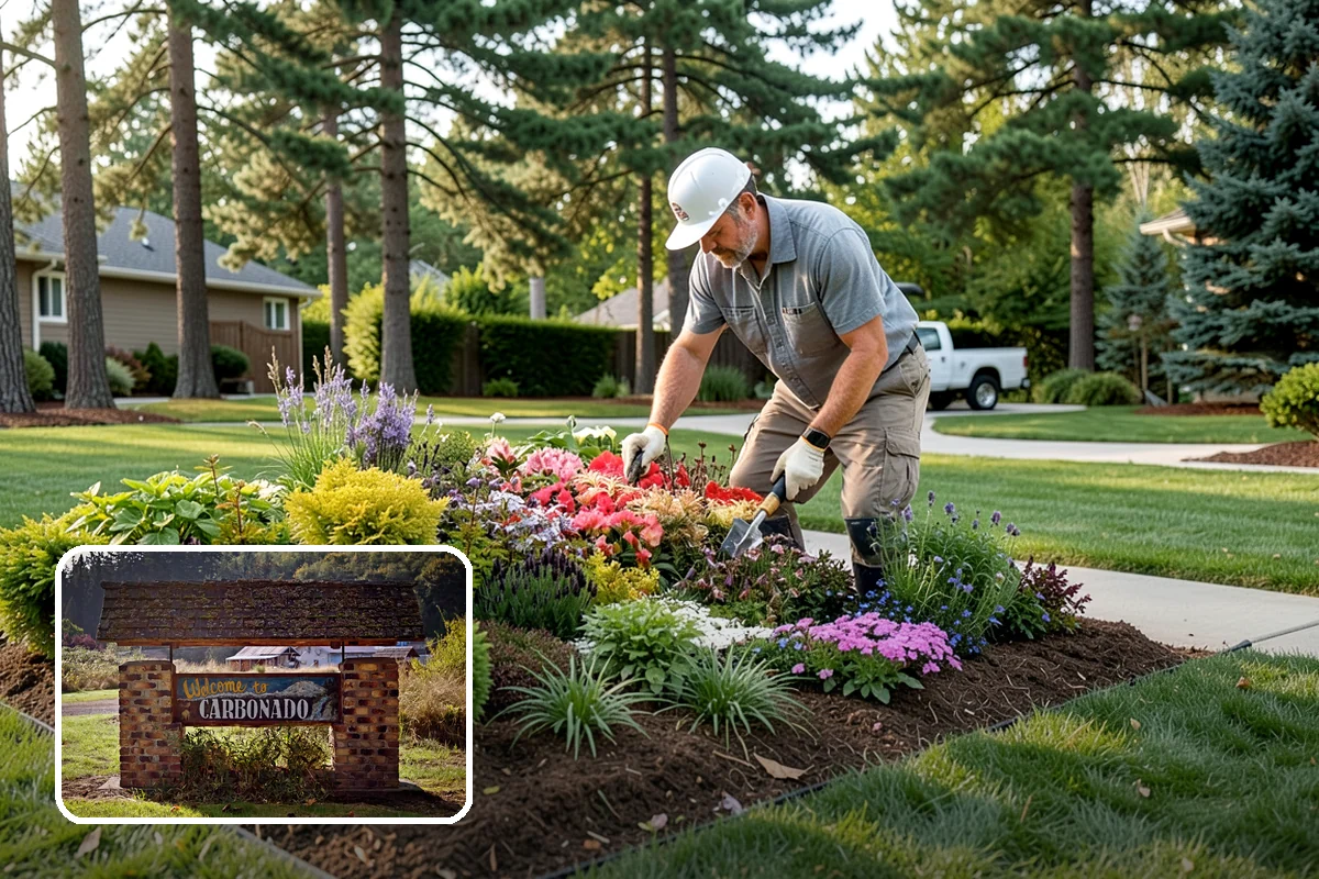 Compost Installation in Carbonado, Pierce County, WA - Enriches soil with organic matter and slow-release nutrients
