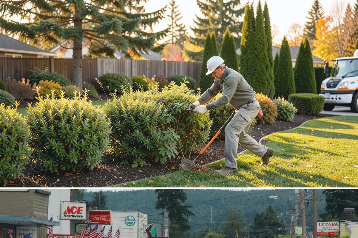 Compost Installation in Carnation, King County, WA - Apply in early spring to fuel the growing season or in fall to let nutrients work into the soil over winter, matching the PNW's...