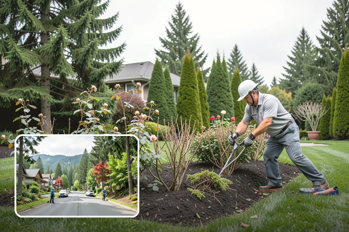 Compost Installation in Darrington, Snohomish County, WA - Enriches soil with organic matter and slow-release nutrients