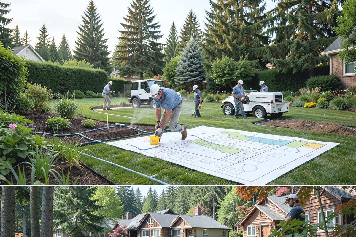 Compost Installation in Edgewood, Pierce County, WA - Apply in early spring to fuel the growing season or in fall to let nutrients work into the soil over winter, matching the PNW's...