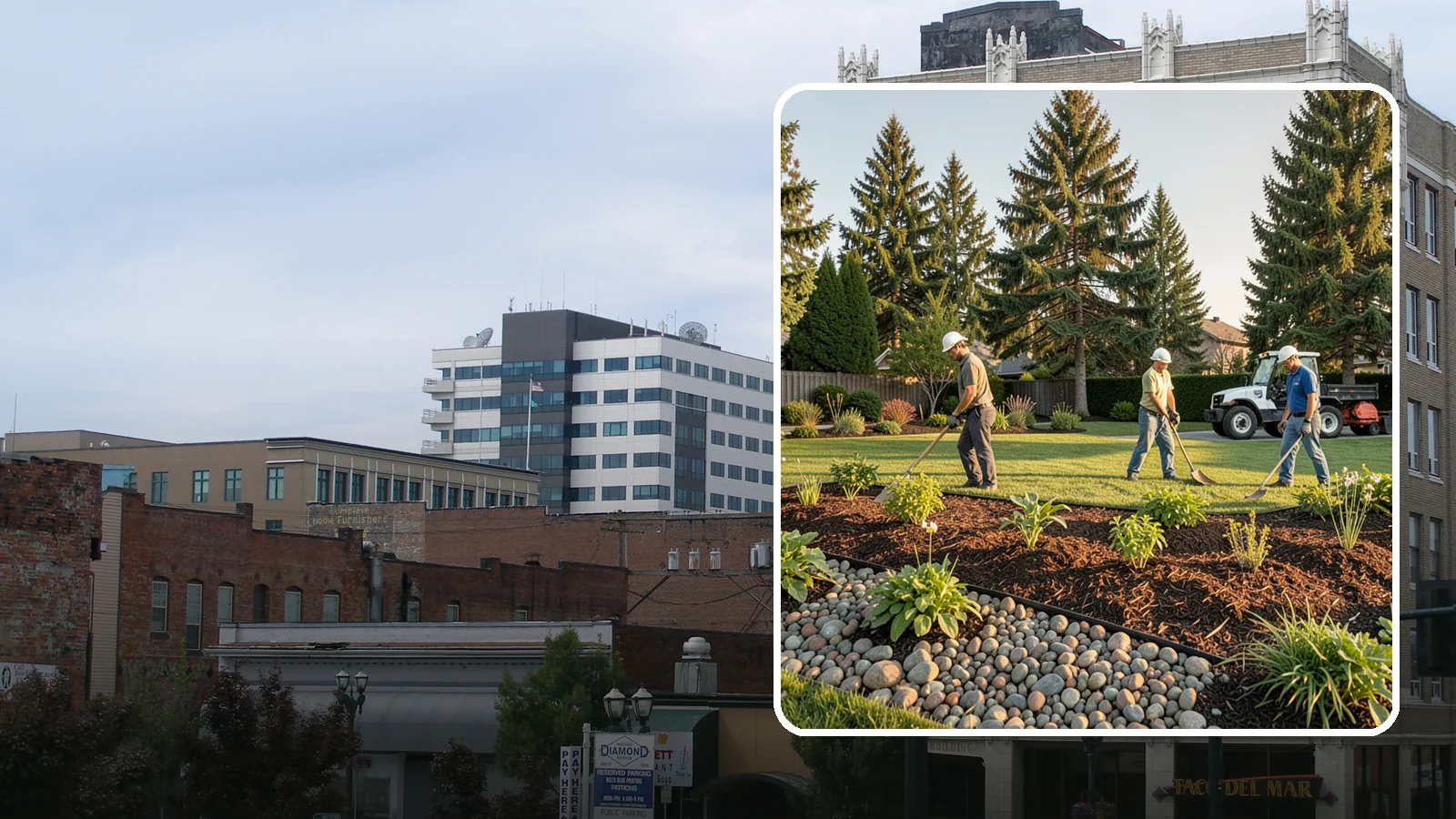 Compost Installation in Everett, Snohomish County, WA - A rich compost top-dress that feeds soil and revitalizes tired beds and lawns.