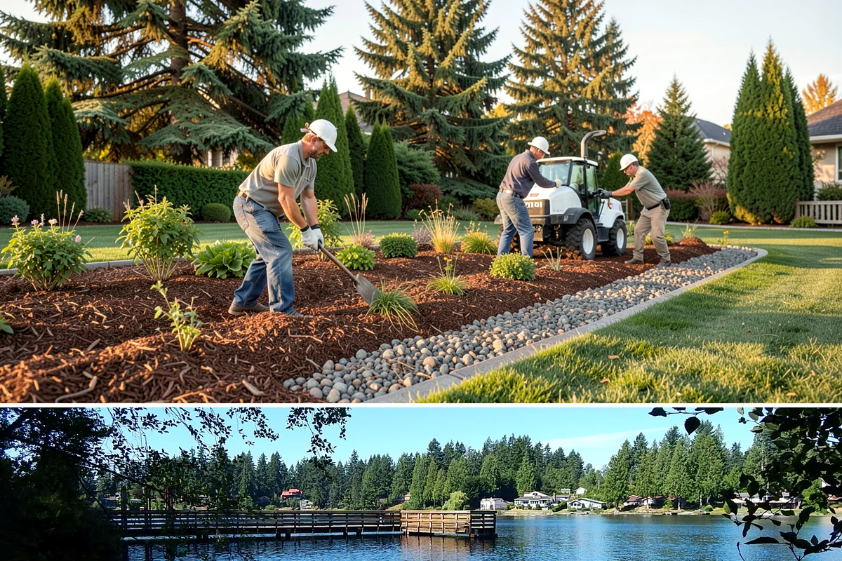 Compost Installation in Federal Way, King County, WA - Apply in early spring to fuel the growing season or in fall to let nutrients work into the soil over winter, matching the PNW's...