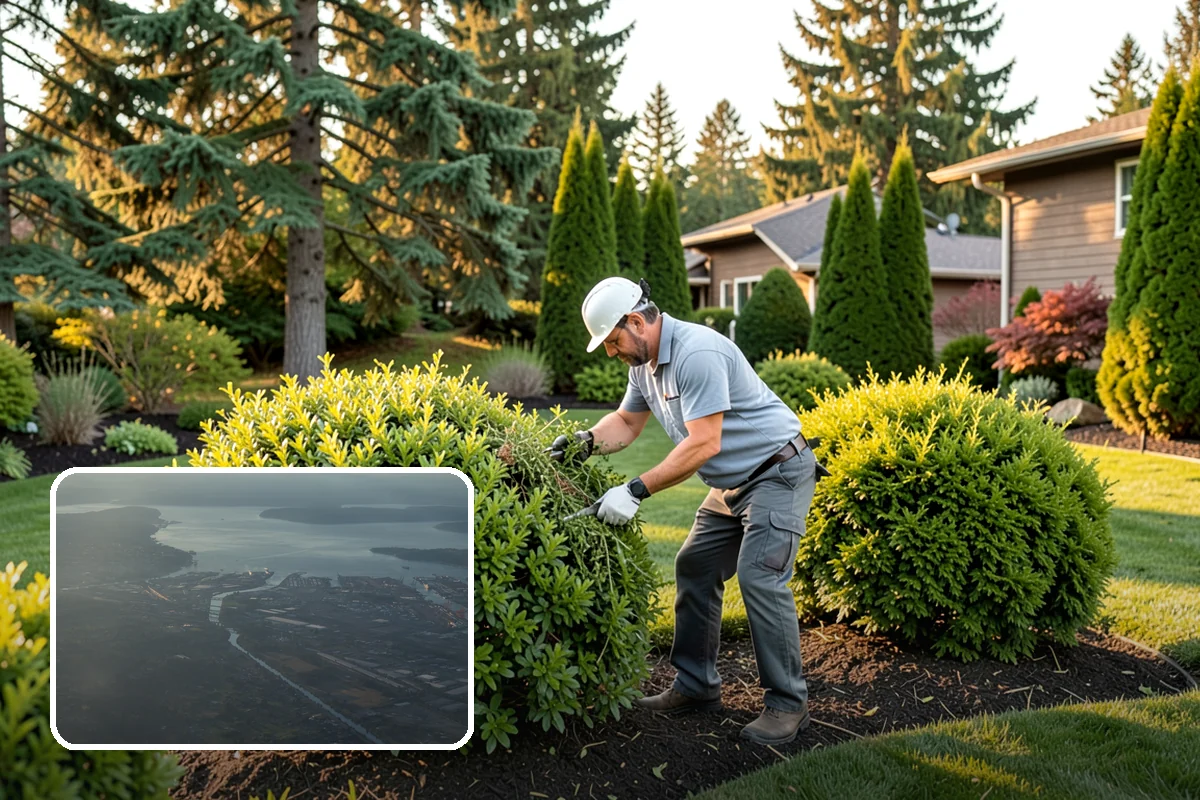 Compost Installation in Fife, Pierce County, WA - Enriches soil with organic matter and slow-release nutrients