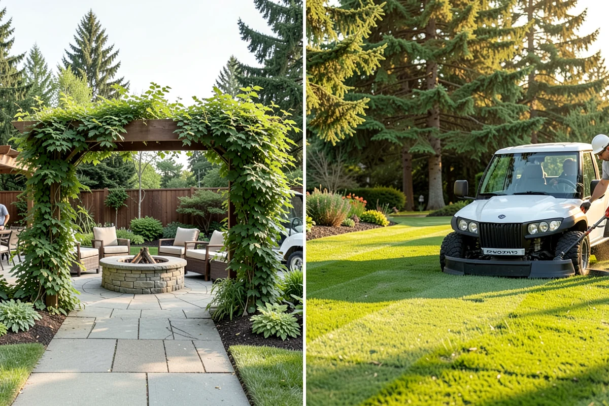 Compost Installation in Gig Harbor, Pierce County, WA - Assess bed or lawn areas and clear surface debris