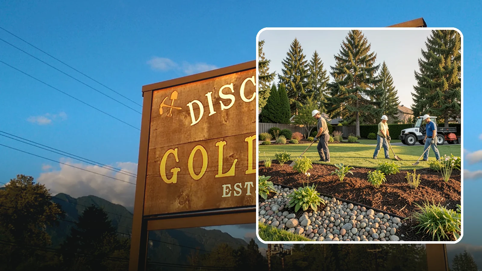 Compost Installation in Gold Bar, Snohomish County, WA - A rich compost top-dress that feeds soil and revitalizes tired beds and lawns.