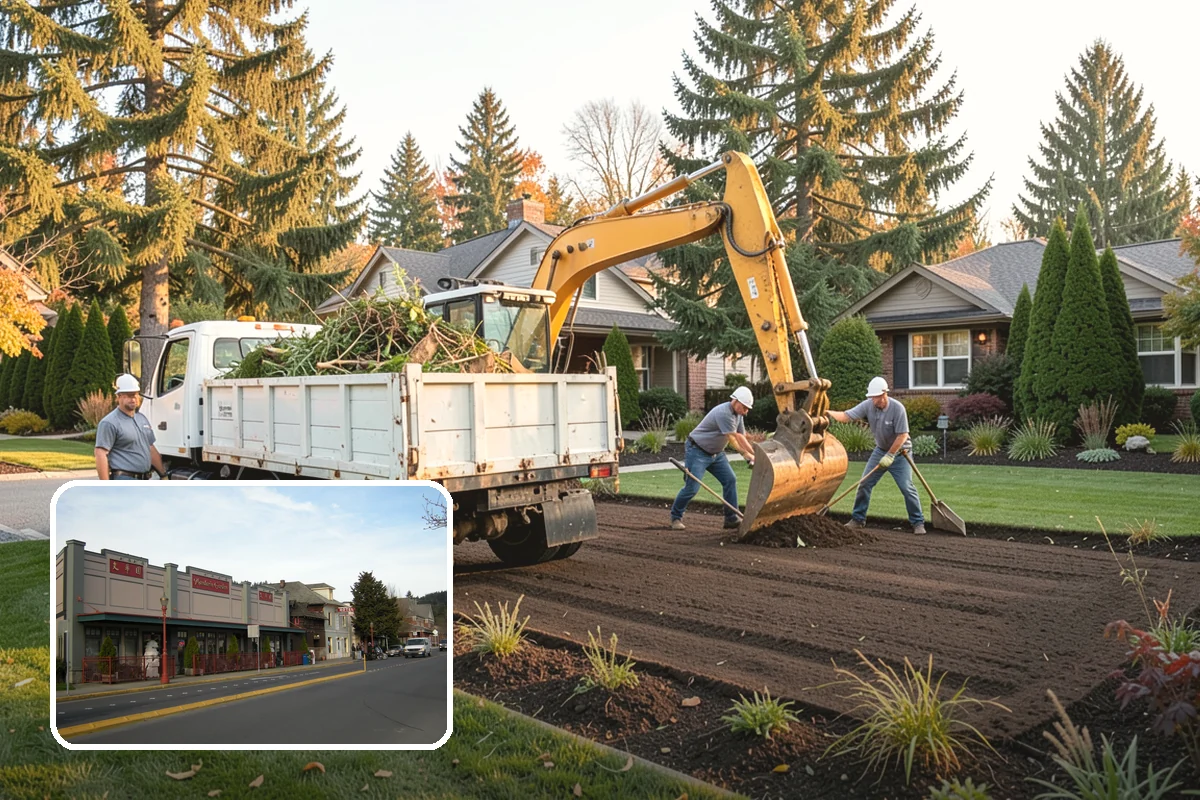 Compost Installation in Issaquah, King County, WA - Enriches soil with organic matter and slow-release nutrients