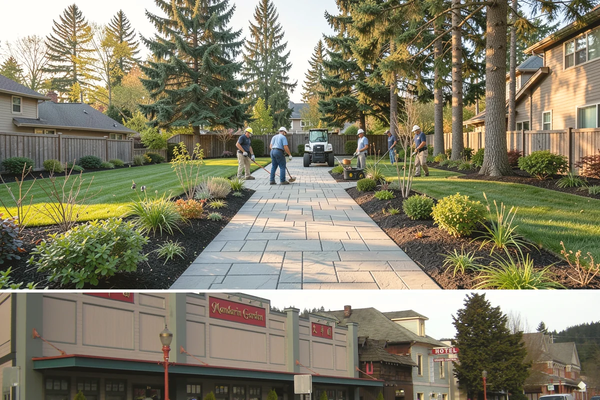 Compost Installation in Issaquah, King County, WA - Apply in early spring to fuel the growing season or in fall to let nutrients work into the soil over winter, matching the PNW's...