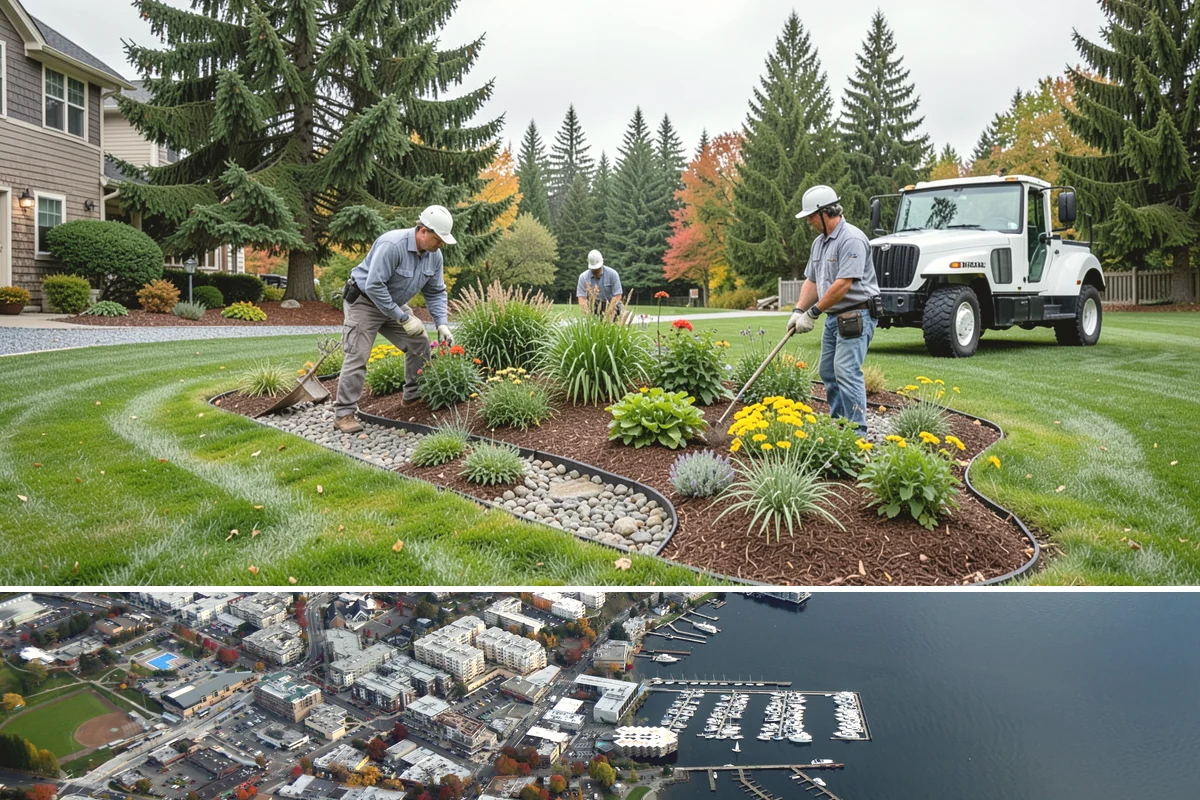 Compost Installation in Kirkland, King County, WA - Apply in early spring to fuel the growing season or in fall to let nutrients work into the soil over winter, matching the PNW's...
