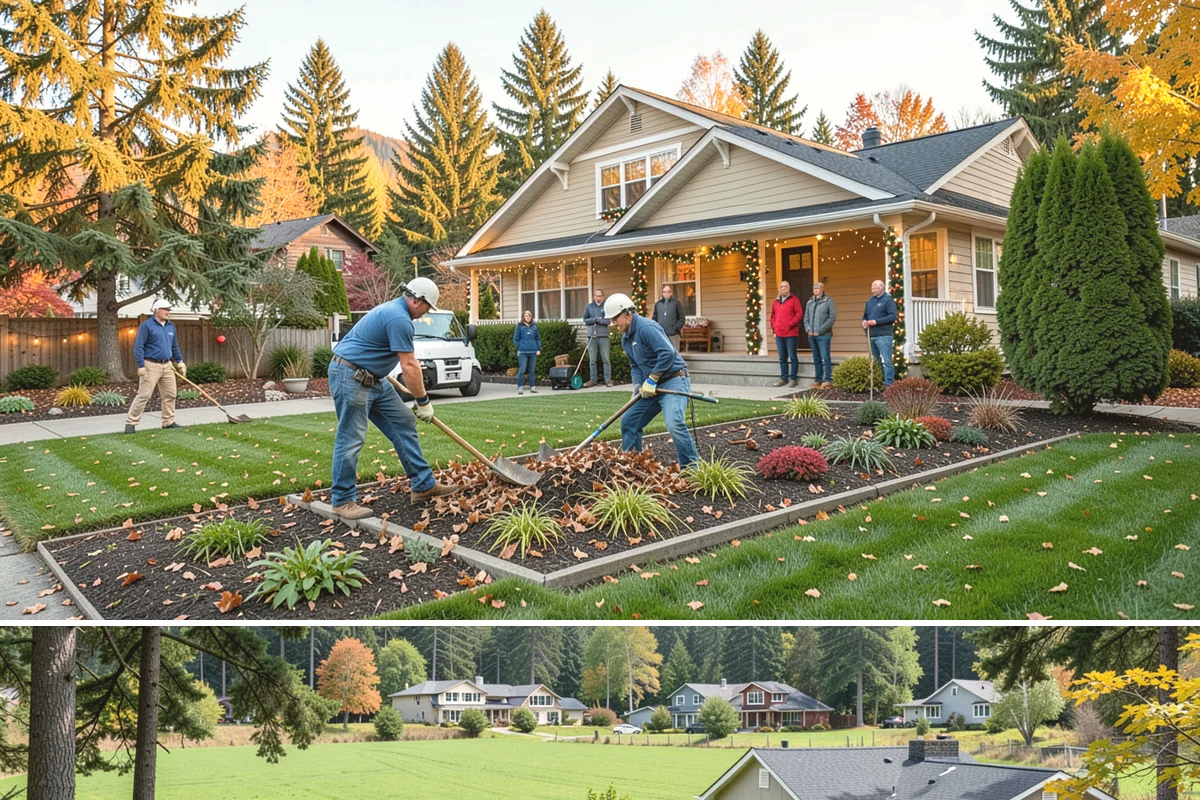 Compost Installation in Lyman, Skagit County, WA - Apply in early spring to fuel the growing season or in fall to let nutrients work into the soil over winter, matching the PNW's...