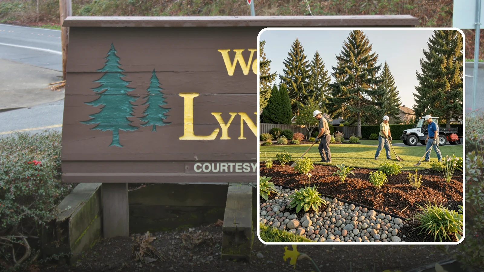 Compost Installation in Lynnwood, Snohomish County, WA - A rich compost top-dress that feeds soil and revitalizes tired beds and lawns.