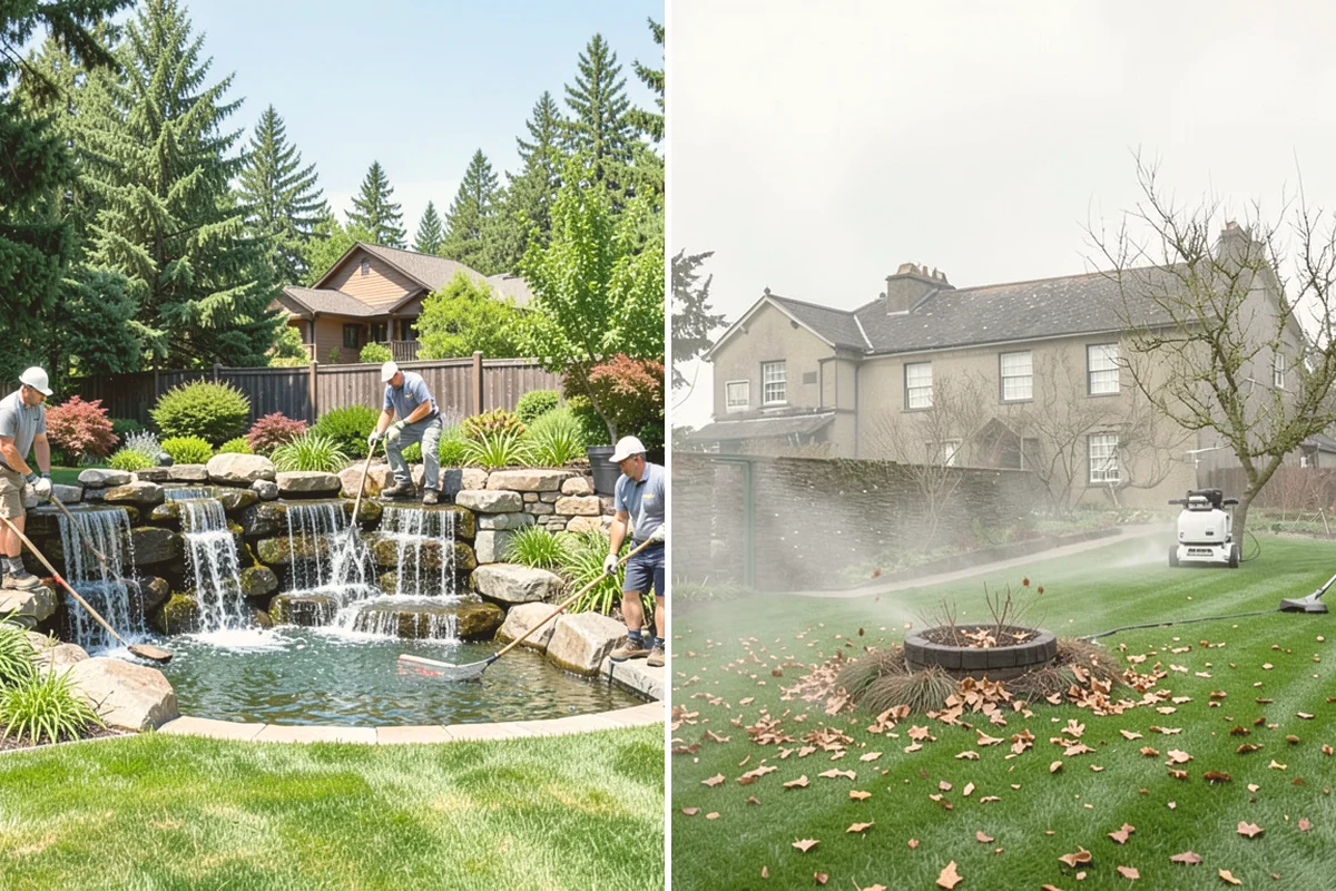 Compost Installation in Lynnwood, Snohomish County, WA - Assess bed or lawn areas and clear surface debris