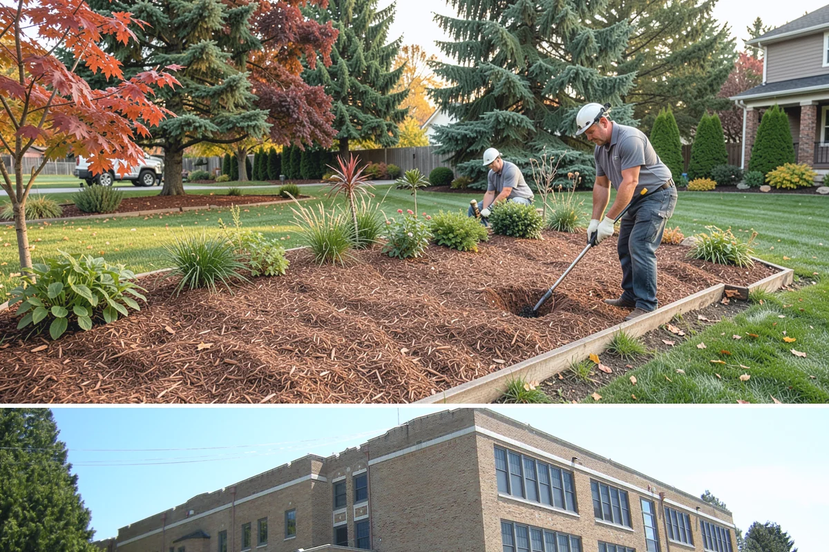 Compost Installation in Maple Valley, King County, WA - Apply in early spring to fuel the growing season or in fall to let nutrients work into the soil over winter, matching the PNW's...