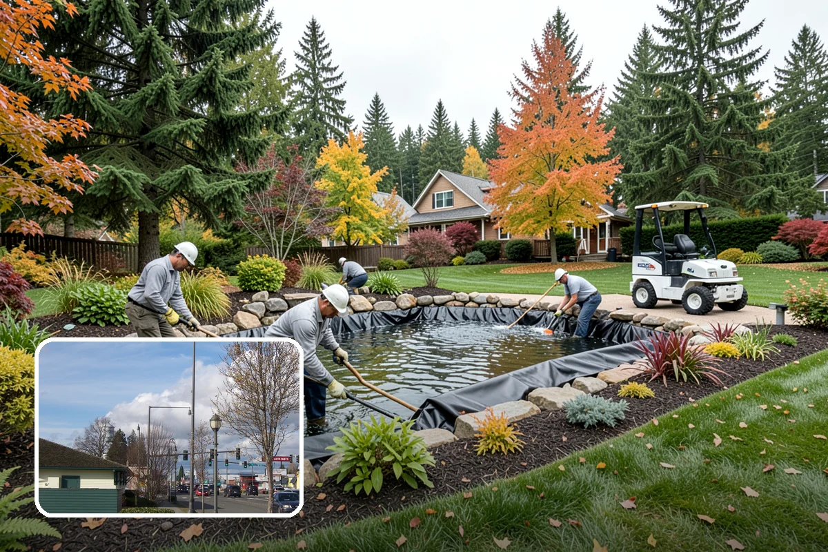 Compost Installation in Marysville, Snohomish County, WA - Enriches soil with organic matter and slow-release nutrients