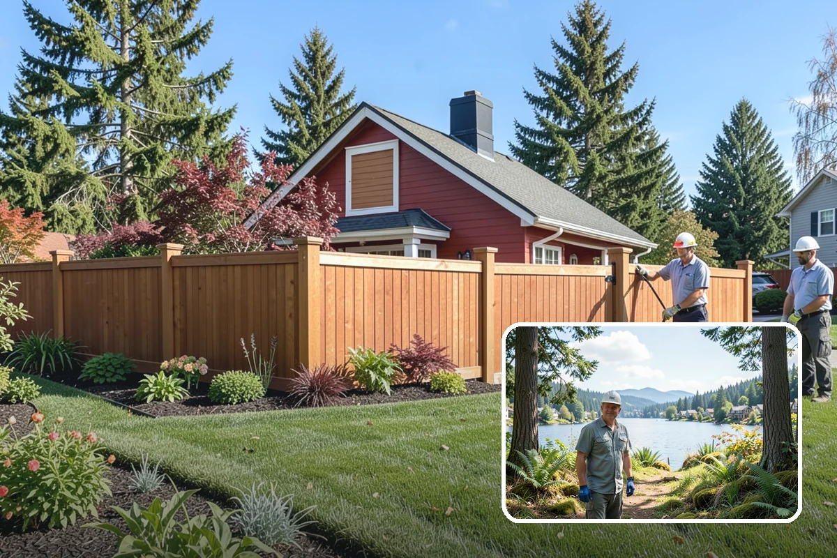 Compost Installation in Milton, King County, WA - Enriches soil with organic matter and slow-release nutrients
