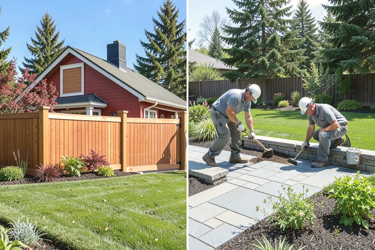 Compost Installation in Monroe, Snohomish County, WA - Assess bed or lawn areas and clear surface debris