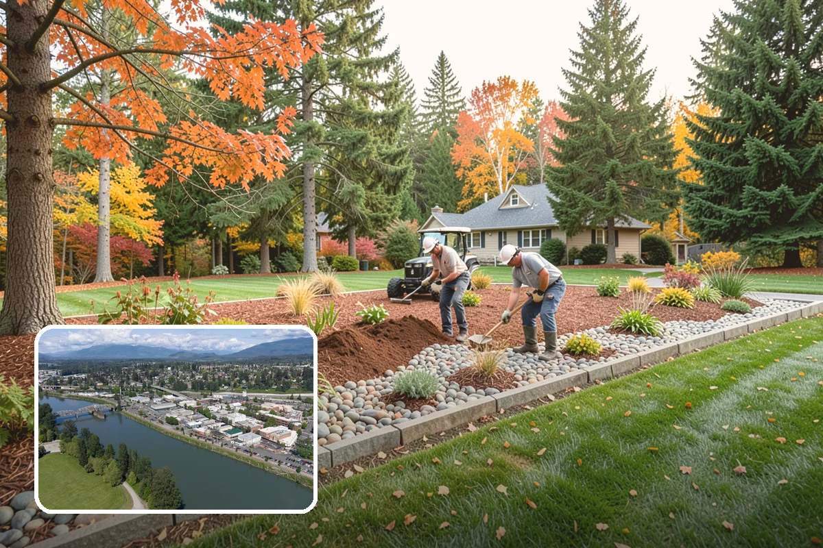 Compost Installation in Mount Vernon, Skagit County, WA - Enriches soil with organic matter and slow-release nutrients