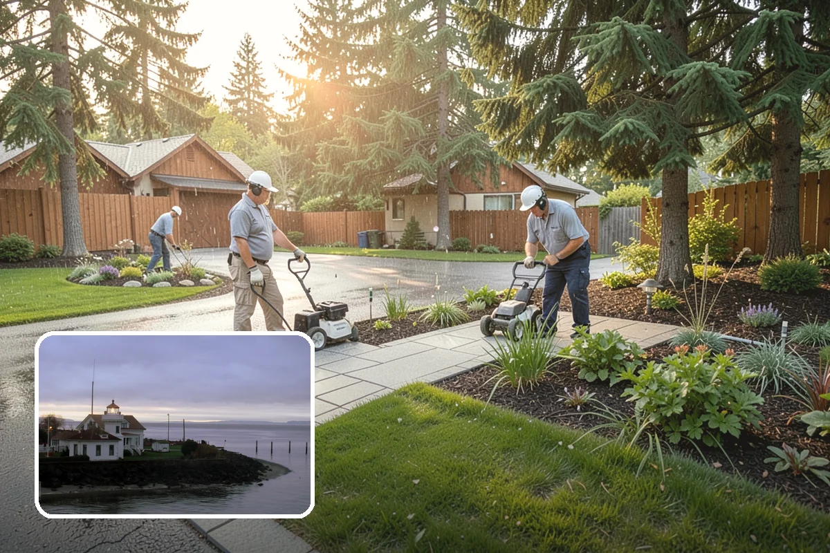 Compost Installation in Mukilteo, Snohomish County, WA - Enriches soil with organic matter and slow-release nutrients